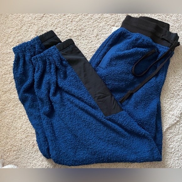 NWT Free People FP Movement Women's Cuddle Up Pants in Prep School Blue - Picture 2 of 7